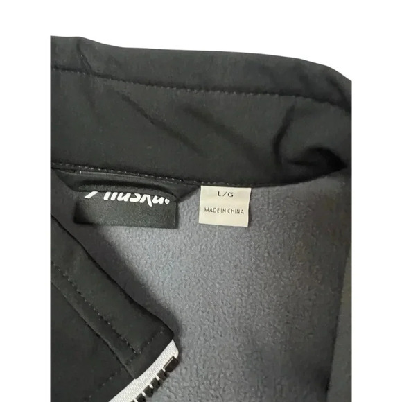 Alaska Airlines Jacket Womens L Black Decades of Awesome Logo Crew Flight NEW - Picture 6 of 9